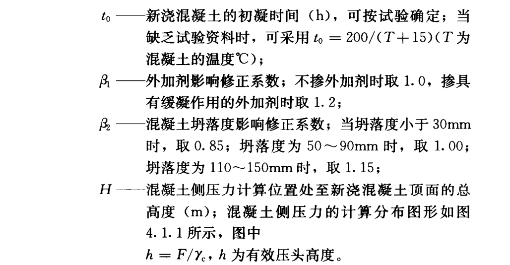 侧模荷载参数3