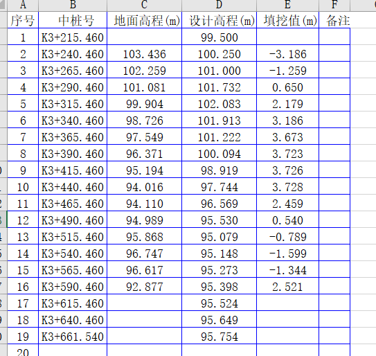 纵断面5