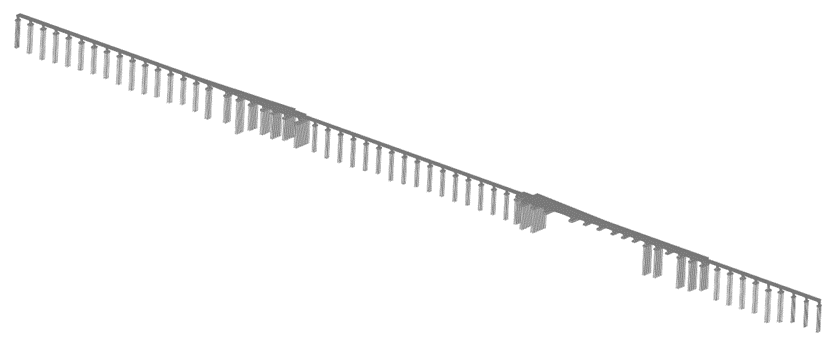 铁路桥梁三维示意